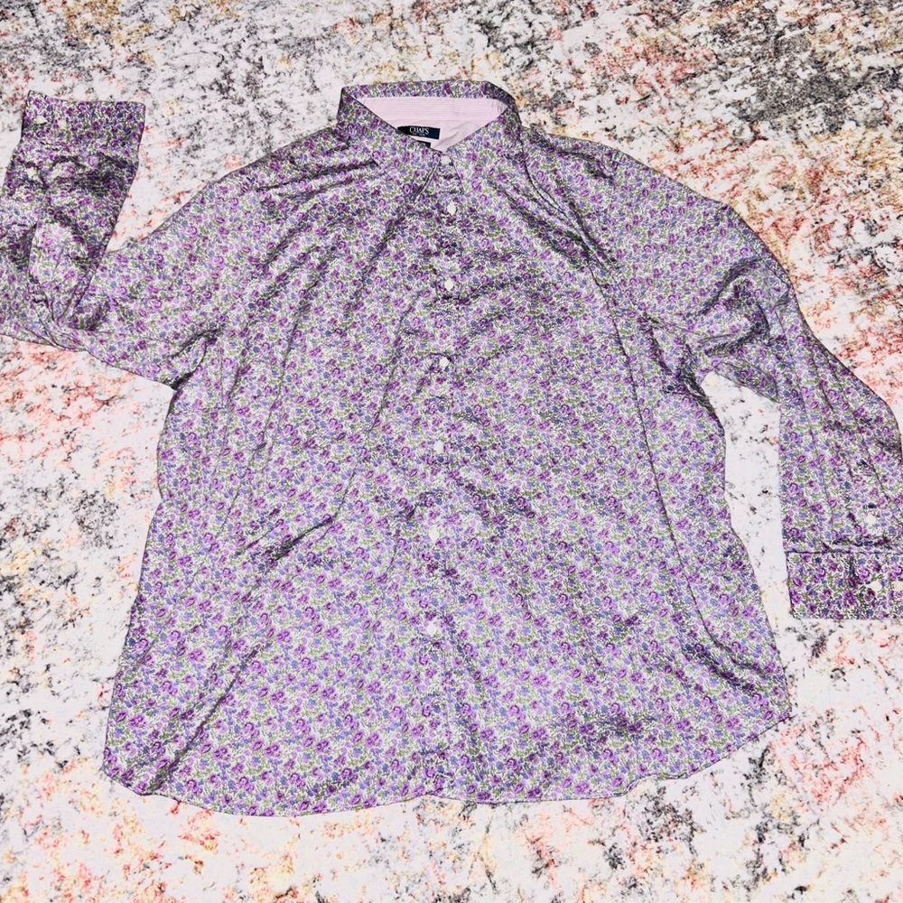 Floral Button-Up Shirt